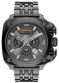 Diesel DZ7344 BAMF Chronograph Men's Watch – Gray Dial & Gray Stainless Steel Strap