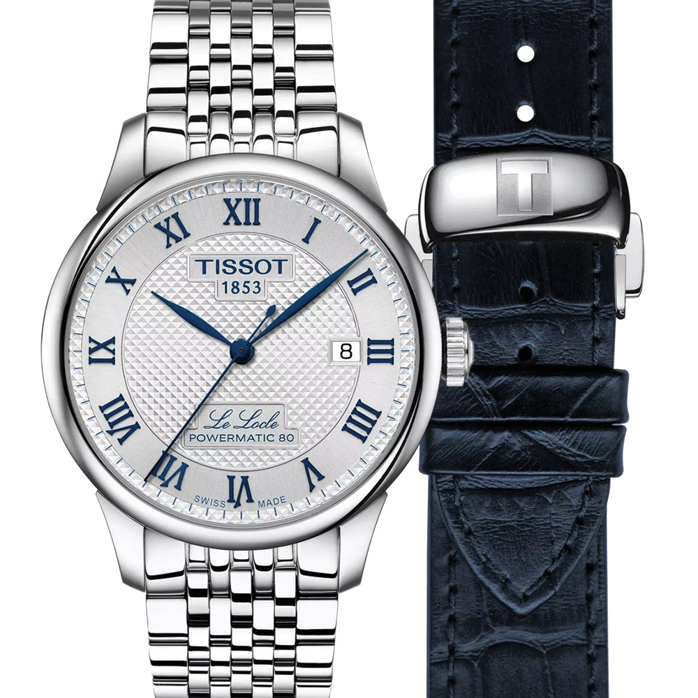 Le Locle Automatique Gent 20th Anniversary 39.3mm - Silver on Bracelet