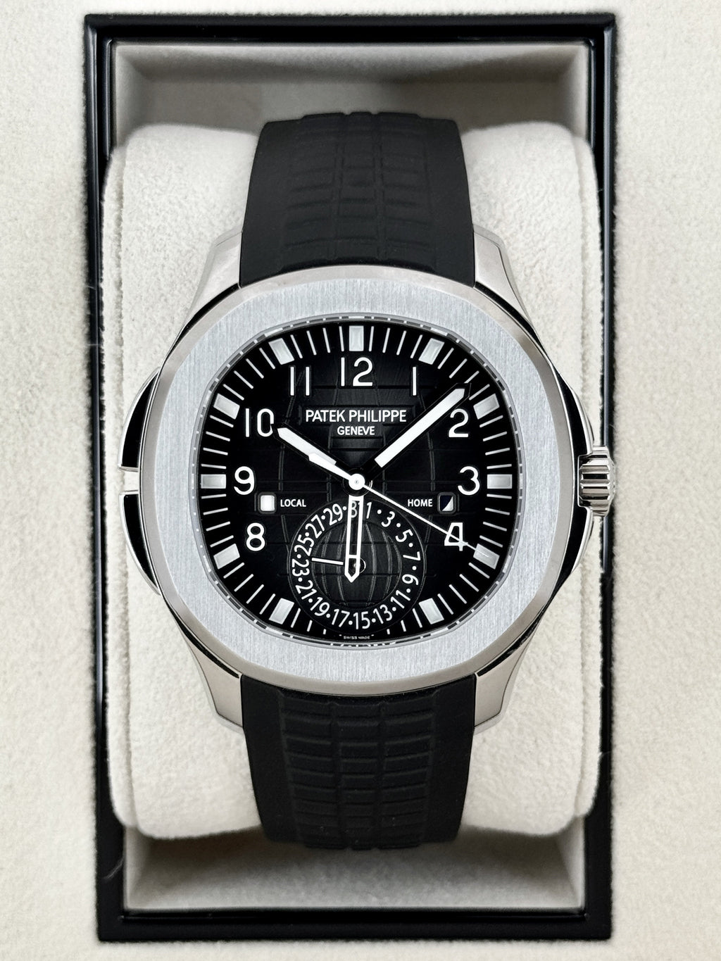 2020 Patek Philippe Aquanaut 40.8mm 5164A-001 Stainless Steel Grey Dial (STICKERED)