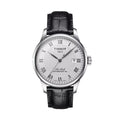 Le Locle Powermatic 80 39.3mm - Silver on Leather Strap