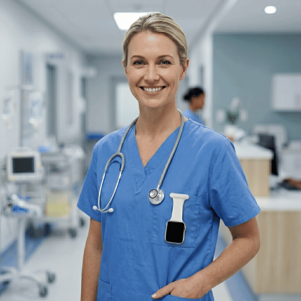 Apple Watch Nurse Fob - Rainbow