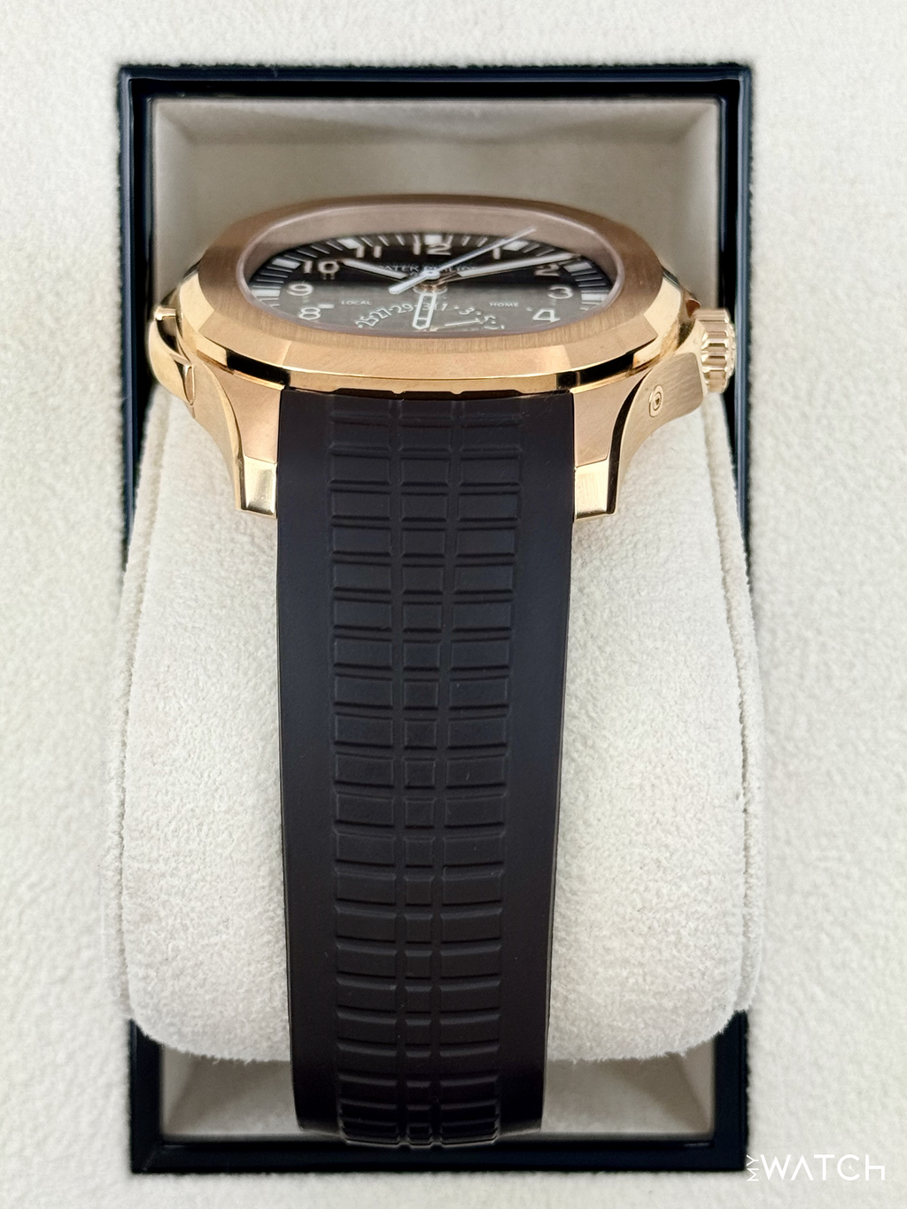 Patek Philippe Aquanaut 40.8mm 5164R-001 Rose Gold Brown Dial