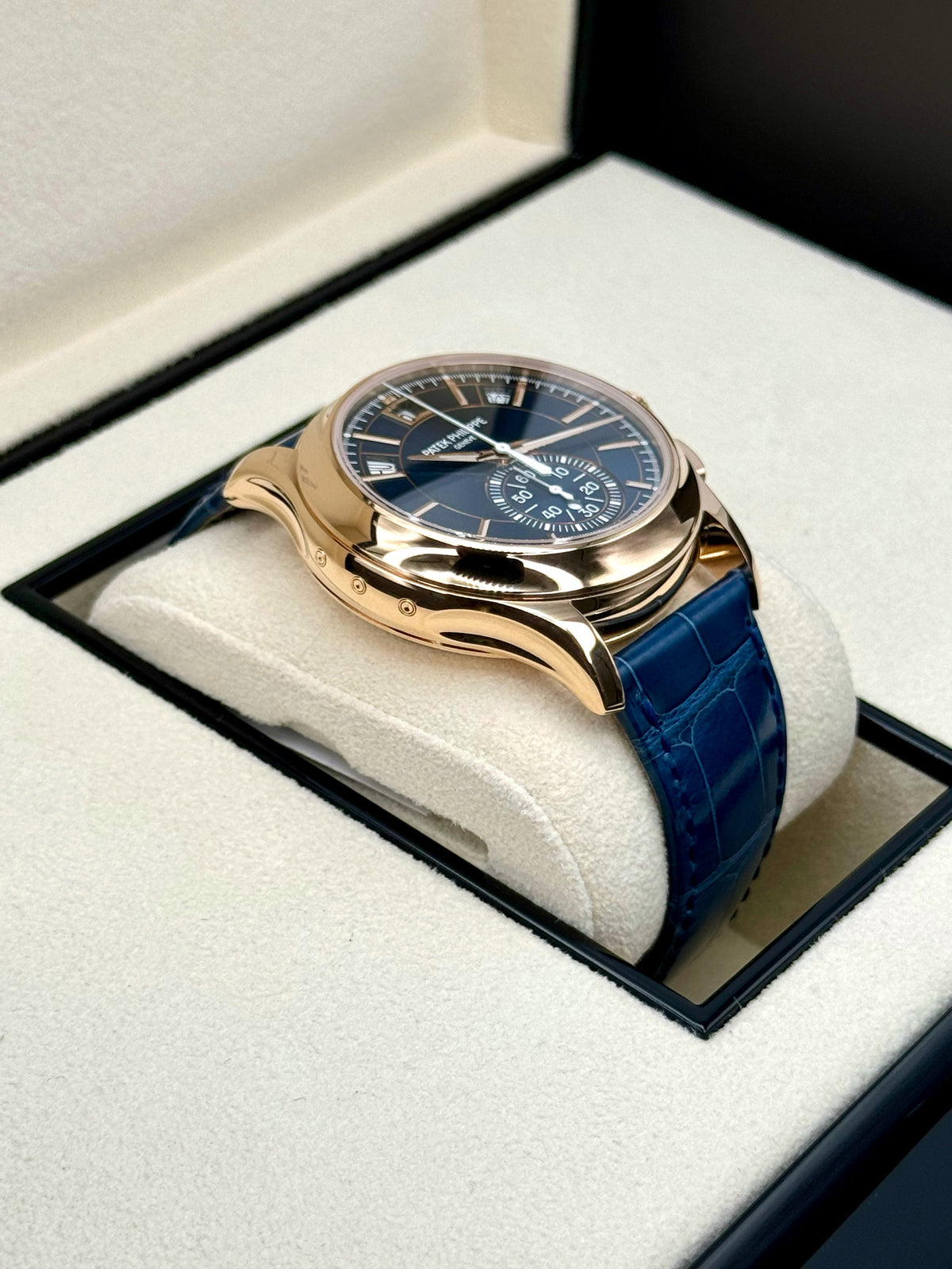 NEW 2026 Patek Philippe 5905R Flyback Chronograph Annual Calendar Blue Dial
