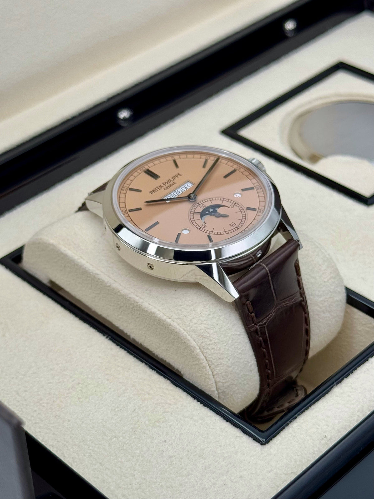 NEW 2025 Patek Philippe 5236P Perpetual Calendar Salmon Dial