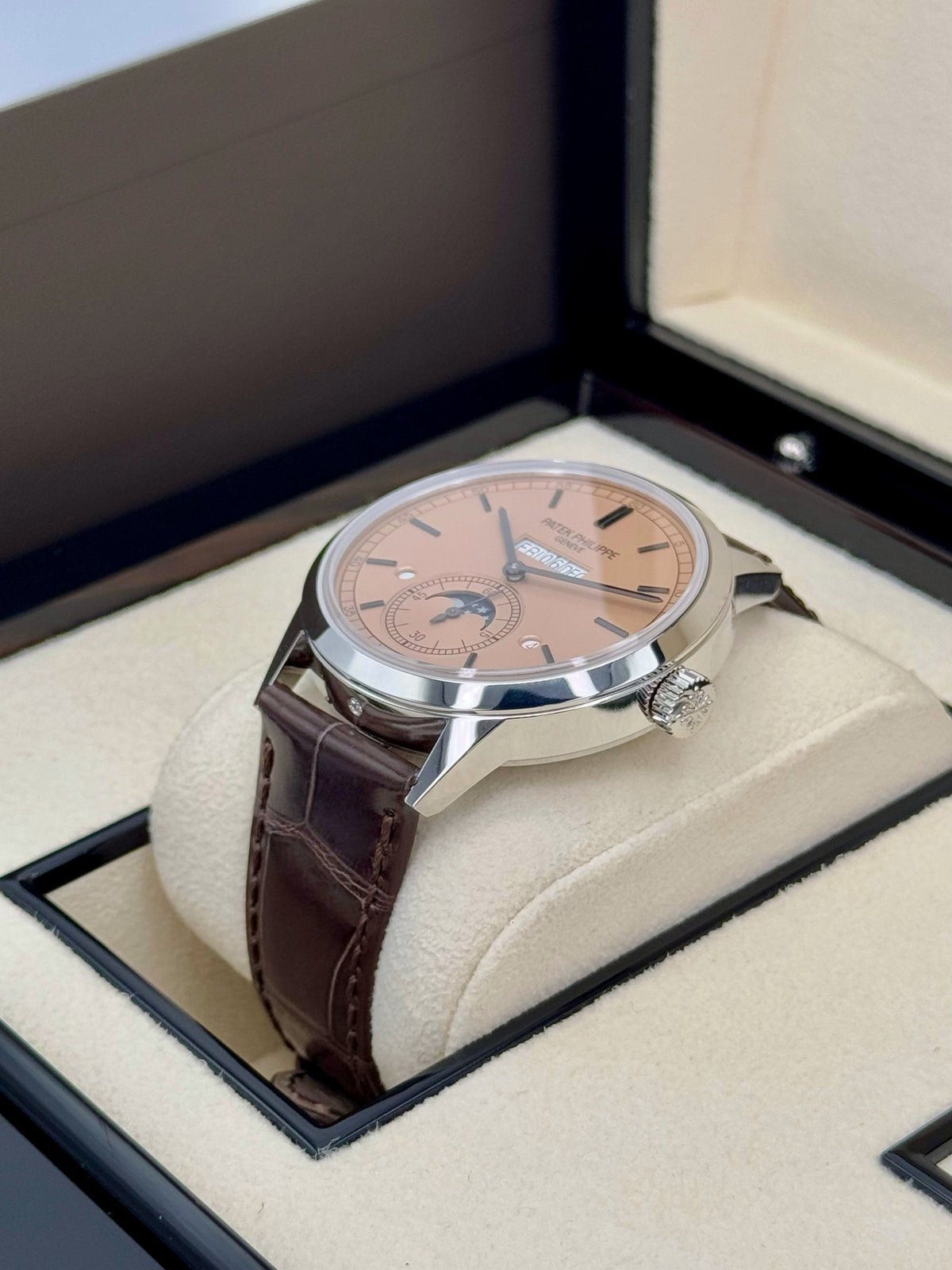 NEW 2025 Patek Philippe 5236P Perpetual Calendar Salmon Dial