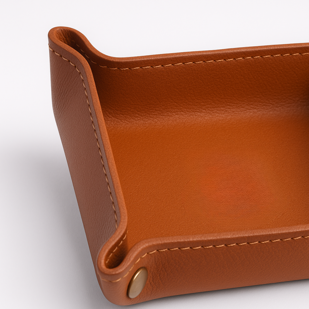 Leather Watch Tray