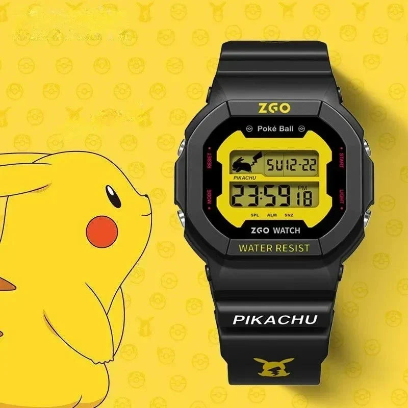 ZGO Pikachu Digital Watches