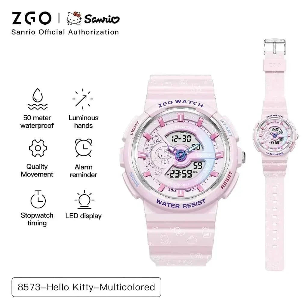 ZGO Sanrio Multifunction Sports Digital Watch