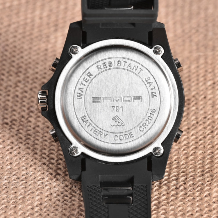 SANDA 791 Watch Genuine Fashion Sports Multifunction Electronic Watch Popular Men luminous Wrist Watch