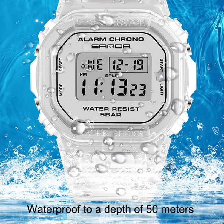SANDA 2009 Multifunctional Sports Waterproof Calendar Watch
