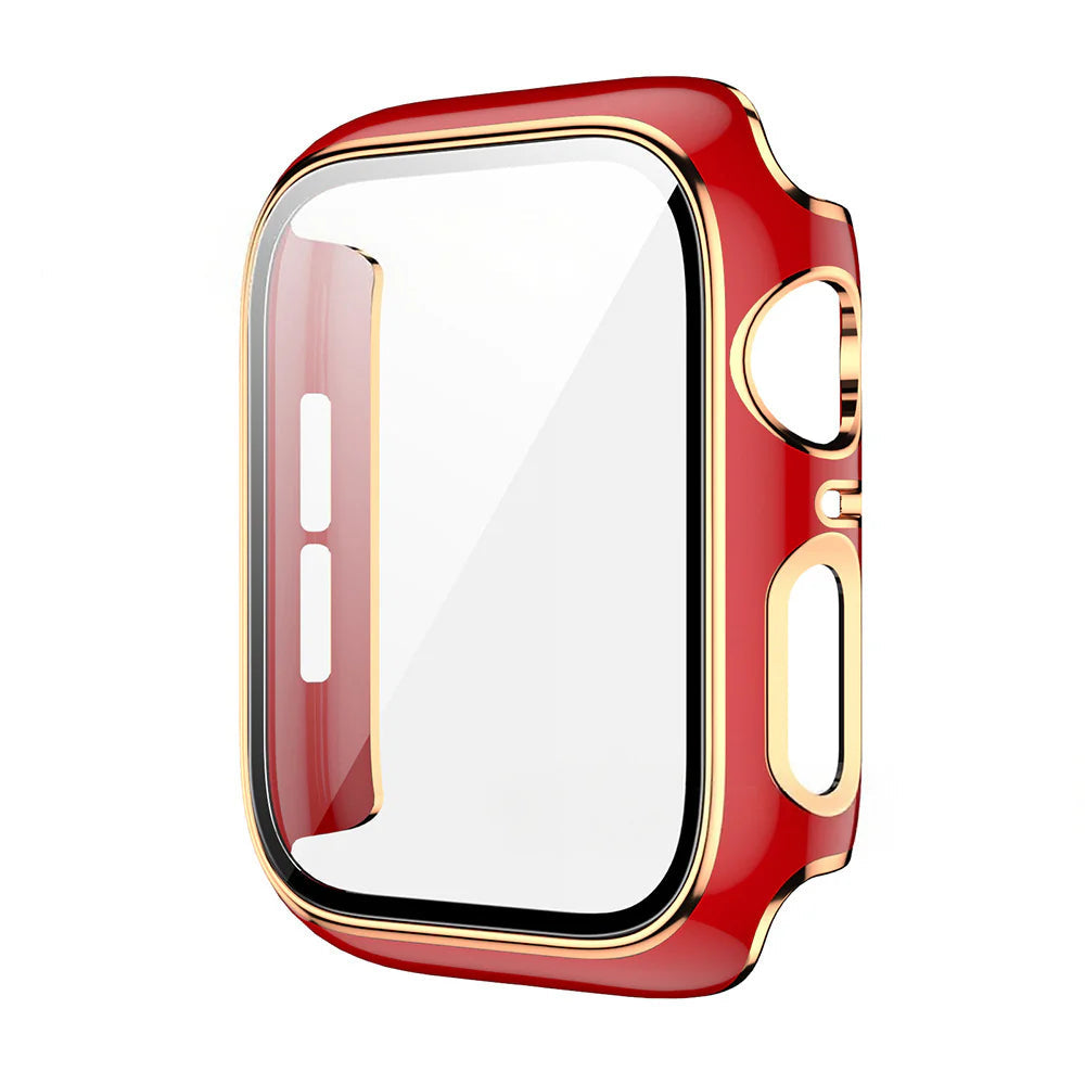 Waterproof Watch Case With Tempered Glass Film