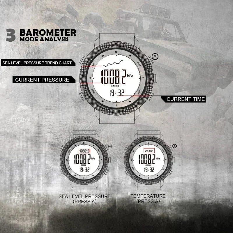 Apache 46 Outdoor Digital Watch – North Edge