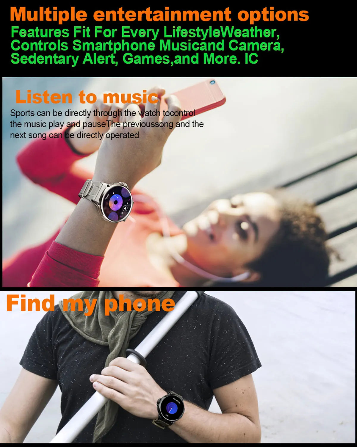 Multisport Watch - North Edge - V69
